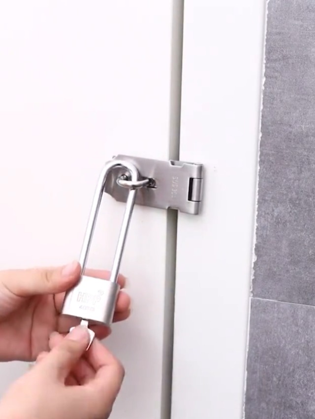 Amazon | Tumecos U字ロック 南京錠 自転車ロック 合金鋼 鍵4個